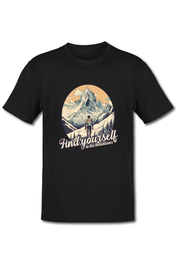 Tricou pentru montaniarzi - Find yourself in the mountains