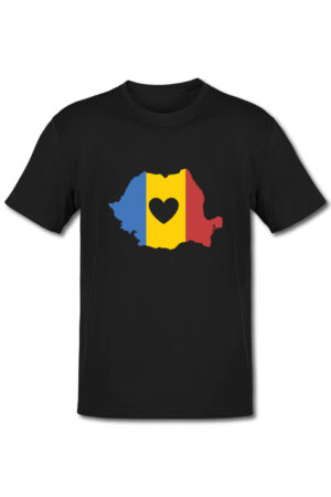 Tricou Inima mea e în România
