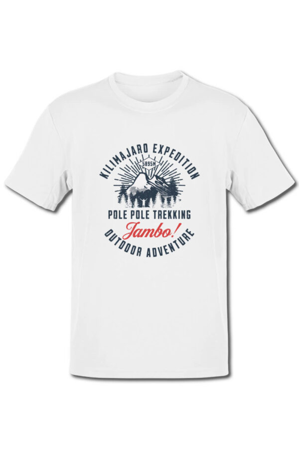 Kilimanjaro expedition - Pole pole trekking - Hiking Kilimanjaro T-Shirt