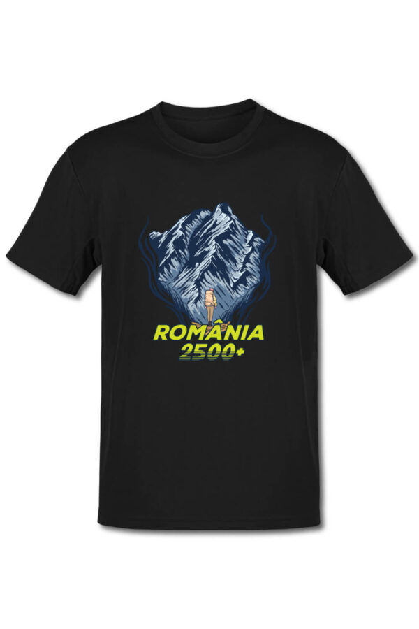Tricou pentru montaniarzi - Romania 2500 - Man vs mountain