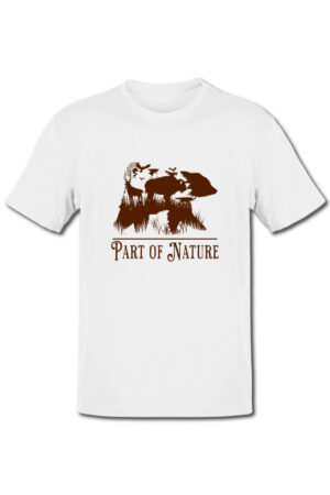 Tricou pentru iubitorii naturii - Part of nature