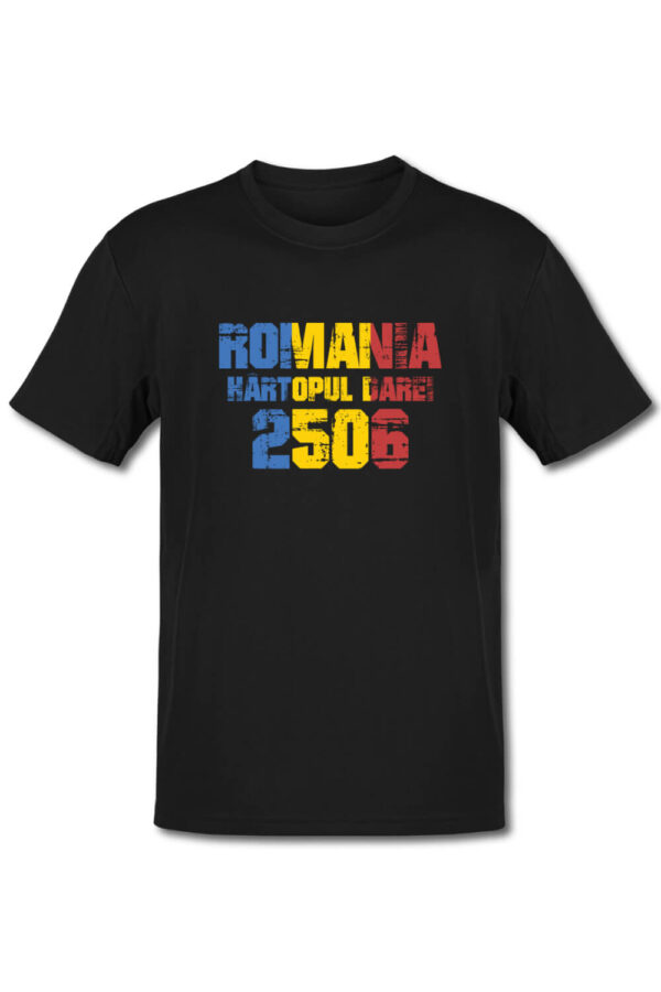 Tricou pentru montaniarzi - Hârtopul Darei - Romania 2500