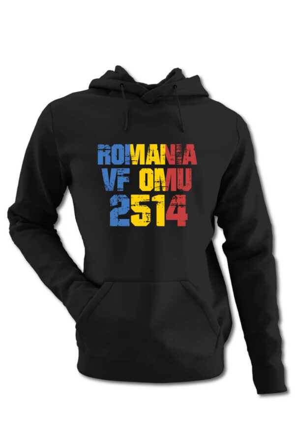 Hanorac personalizat pentru montaniarzi - Omu - Romania 2500