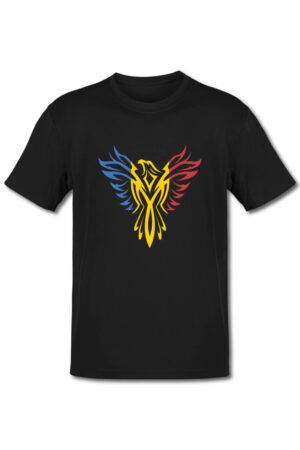 Tricou cu iz românesc: Phoenix tricolor