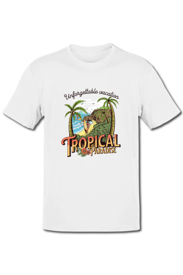 Tricou de vara - Unforgettable vacation tropical paradise