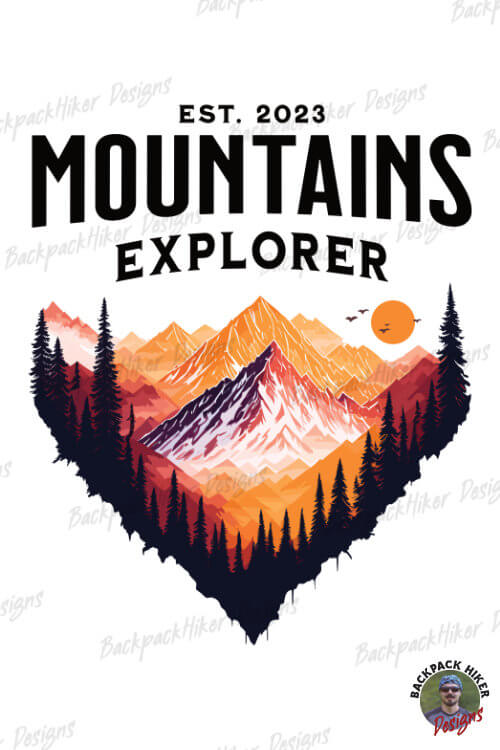 Tricou pt pasionatii de drumetii - Mountains explorer