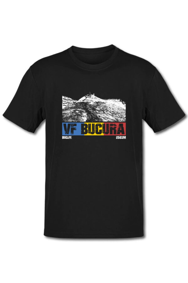 Tricou pentru montaniarzi - Romania - Vf Bucura - Bucegi