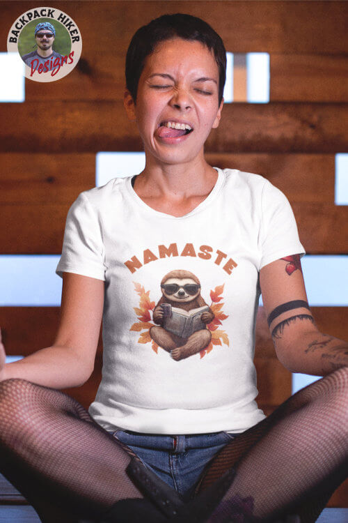 Tricou de toamnă - Namaste de toamnă