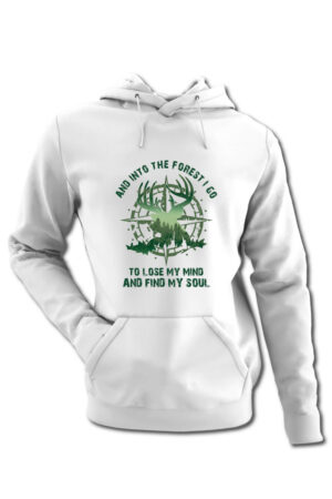 Hanorac personalizat pt aventurieri - And into the forest I go